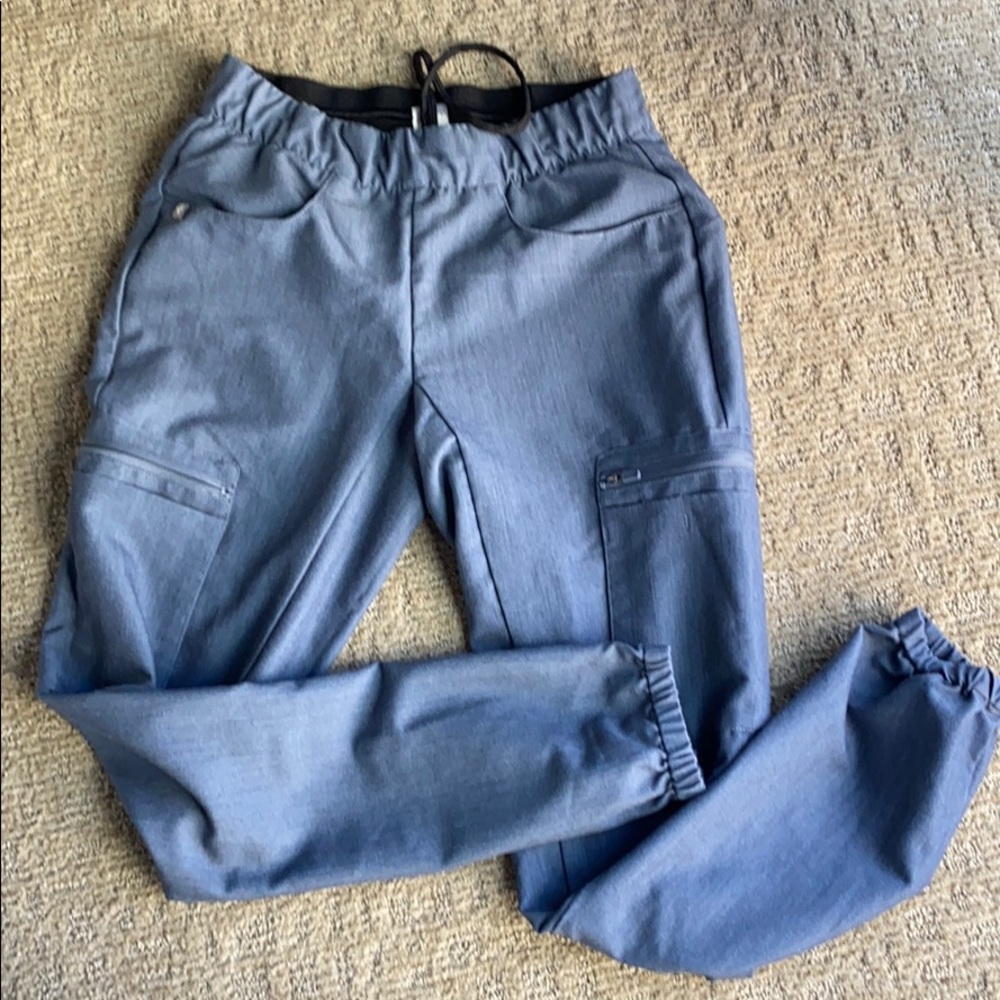 Figs Heather denim XXS Petite joggers - LIMITED!